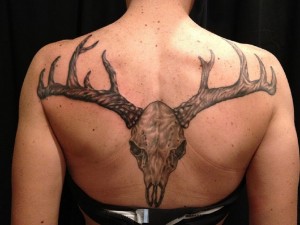 Deer Skull Tattoo Designs