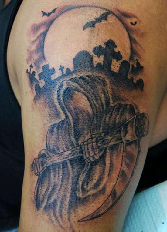 Graveyard Tattoos Designs, Ideas and Meaning - Tattoos For You