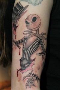 Jack Skellington Tattoos Designs, Ideas and Meaning | Tattoos For You