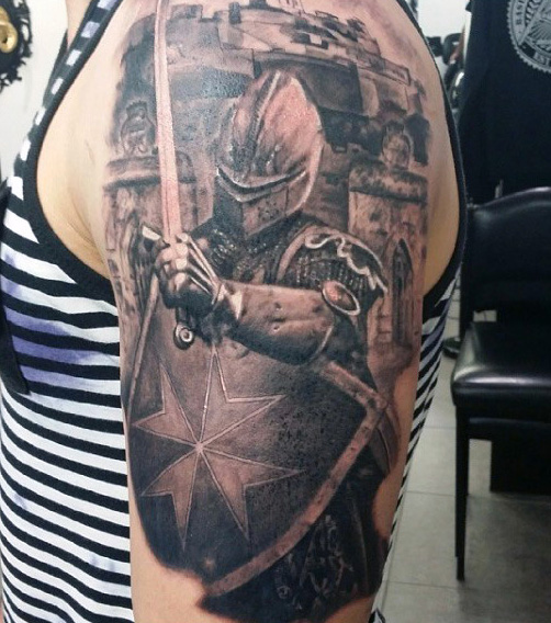 Knight Tattoos Designs, Ideas and Meaning | Tattoos For You