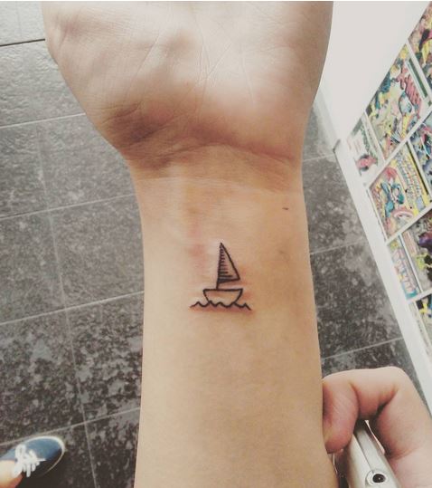  Sailboat Tattoos Designs Ideas and Meaning Tattoos For You
