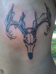 Tattoos of Deer Skulls