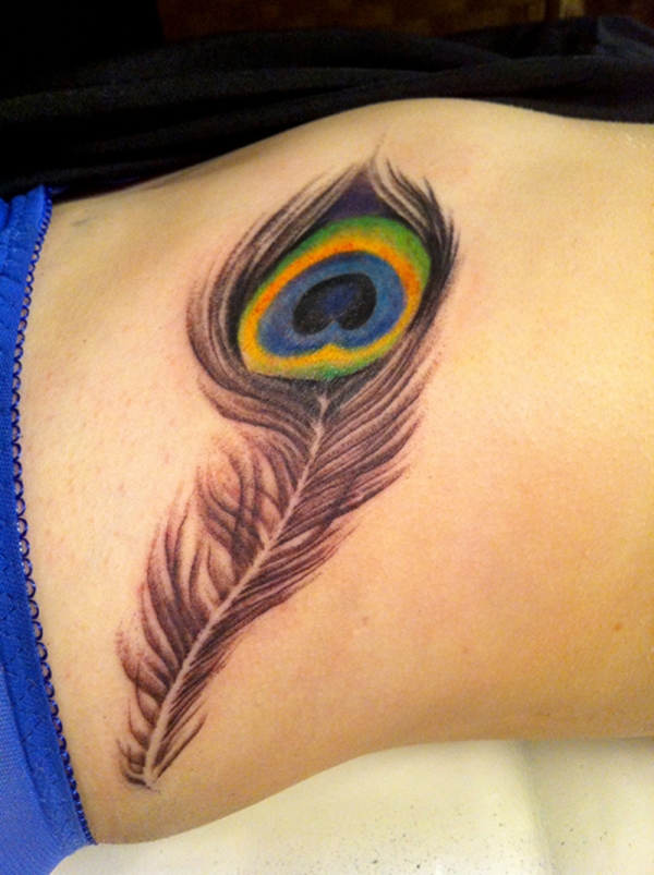 Peacock Feather Tattoos Designs, Ideas and Meaning | Tattoos For You