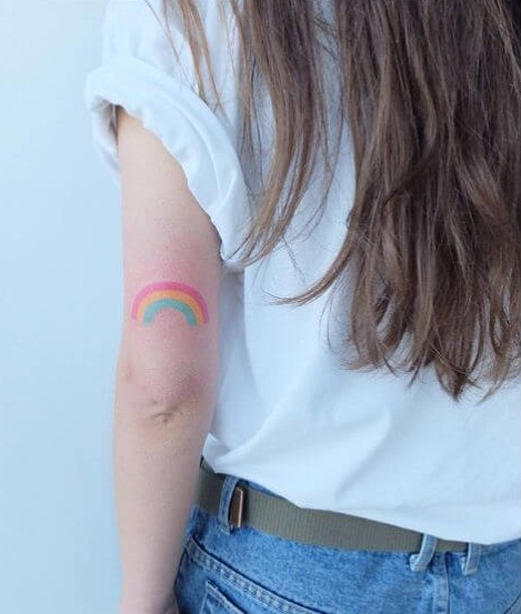 Rainbow Tattoos Designs, Ideas and Meaning - Tattoos For You