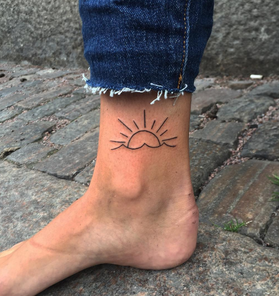 Sunset Tattoos Designs, Ideas and Meaning | Tattoos For You