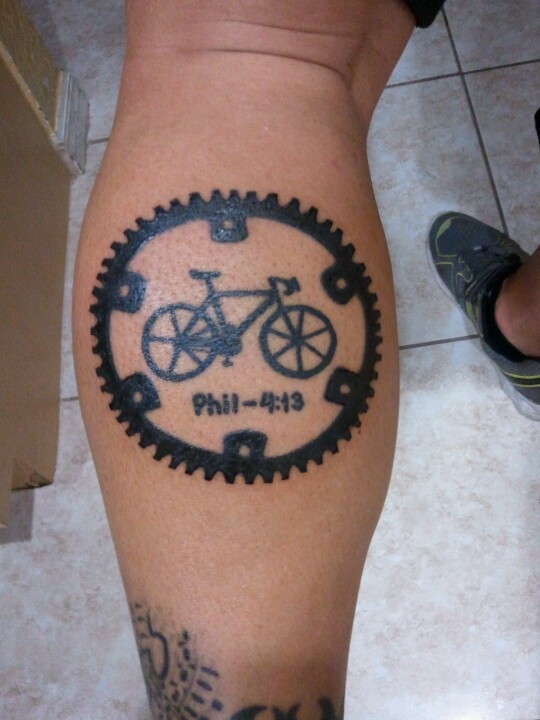 Bicycle Tattoos Designs, Ideas and Meaning | Tattoos For You