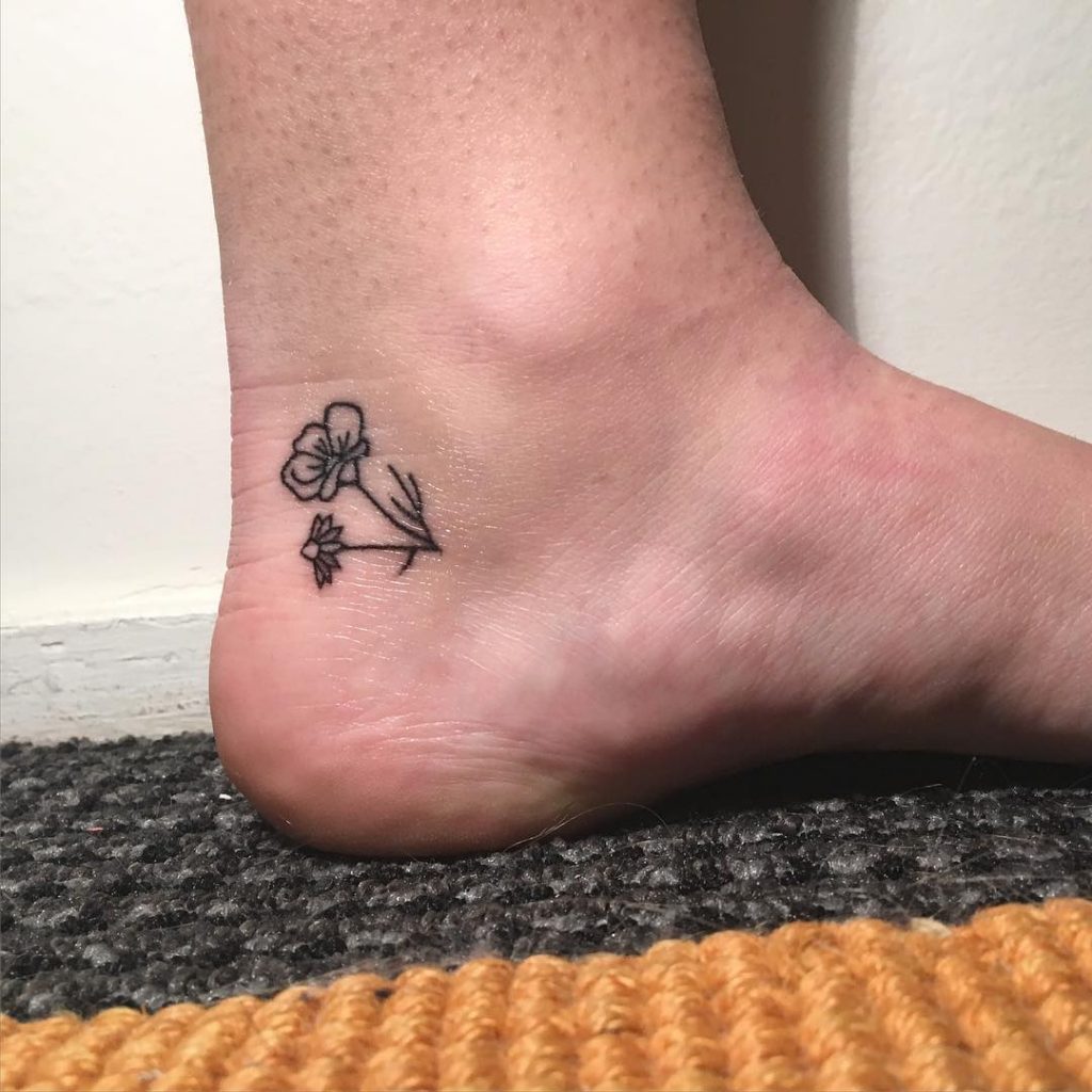 Small Ankle Tattoos Designs, Ideas and Meaning - Tattoos For You