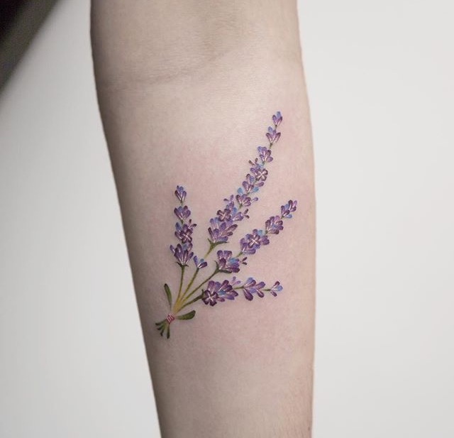 Lilac Tattoos Designs, Ideas and Meaning | Tattoos For You