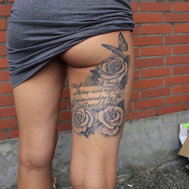 Back Thigh Tattoos Designs Ideas And Meaning Tattoos For You