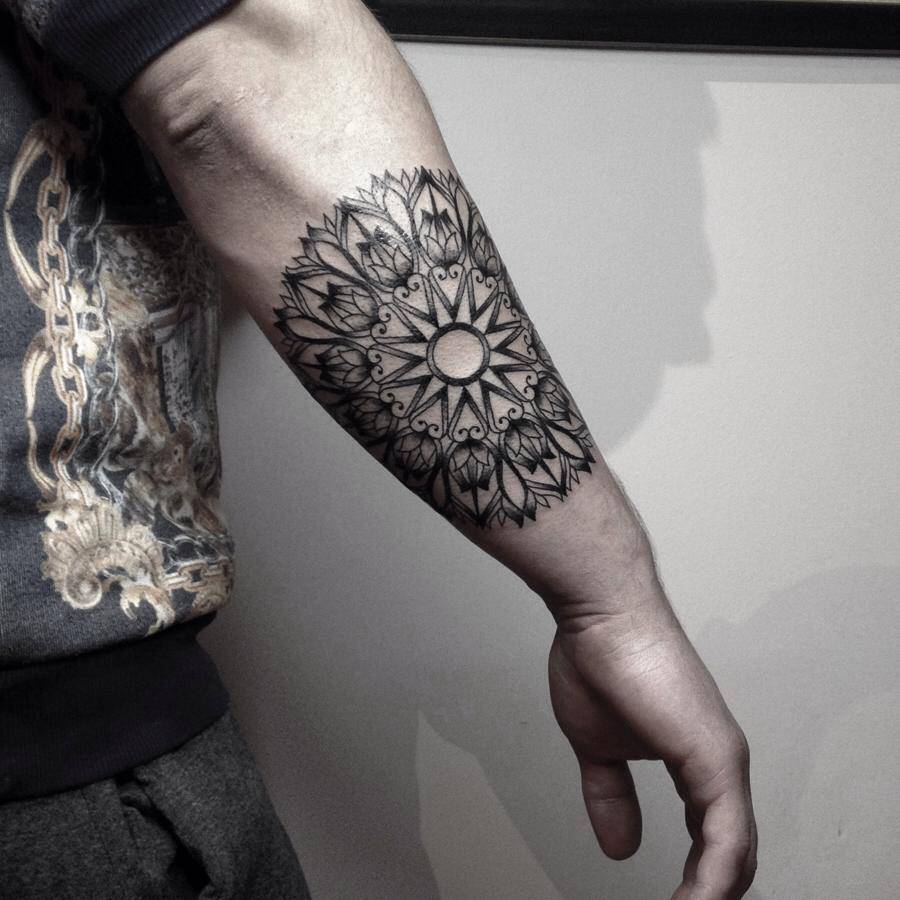 Mandala Forearm Tattoo Designs, Ideas and Meaning - Tattoos For You