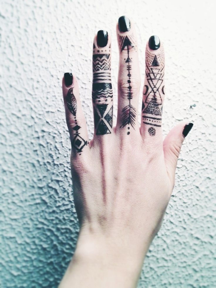 Tribal Finger Tattoos Designs, Ideas and Meaning - Tattoos For You