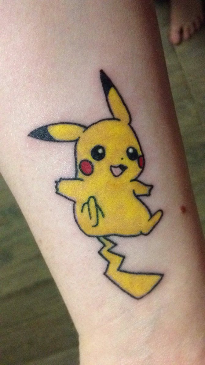 Pikachu tattoo | Pokemon tattoo, Pikachu tattoo, Pikachu tattoo design