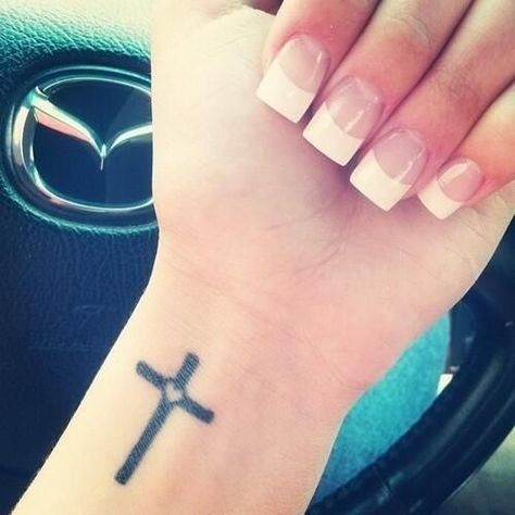 Cross Tattoos On Wrist Designs Ideas And Meaning Tattoos For You