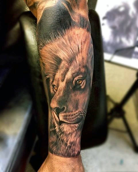 Lion Forearm Tattoos Designs, Ideas and Meaning - Tattoos For You