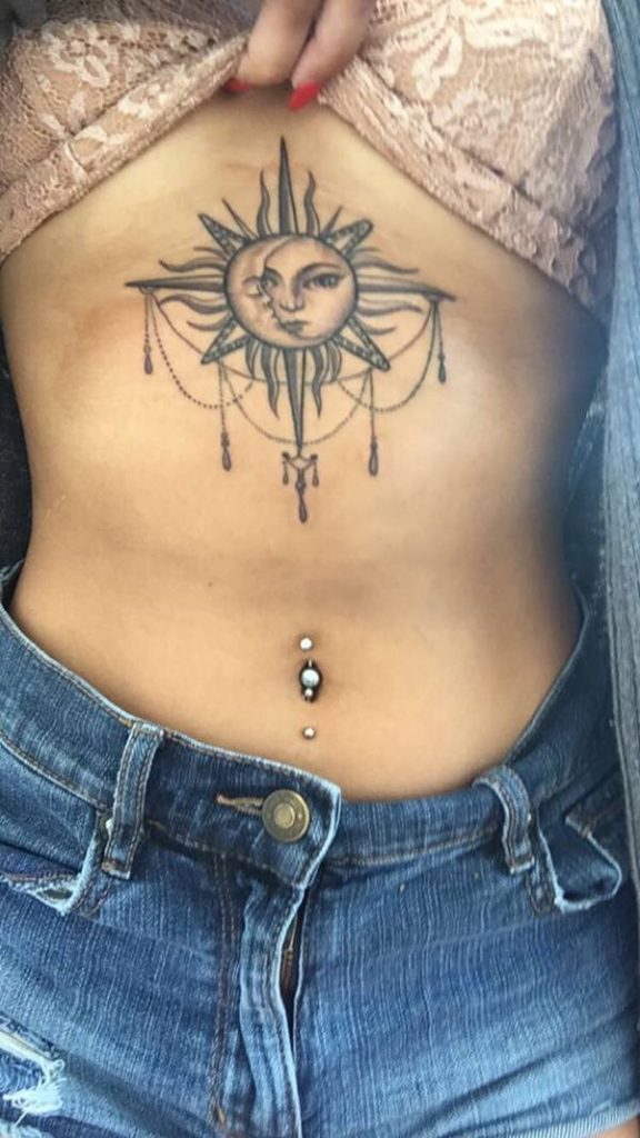 Sternum Tattoo Designs Ideas And Meaning Tattoos For You