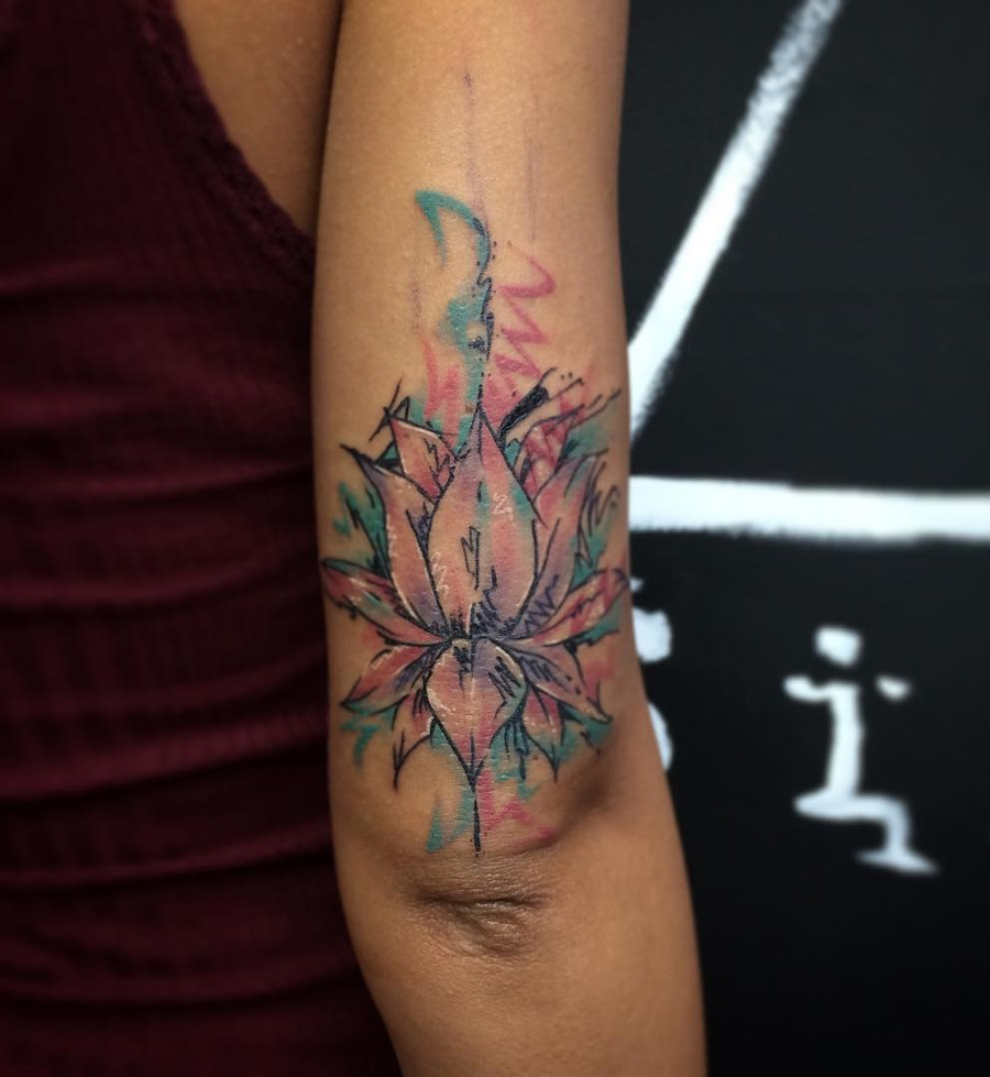 Watercolor Lotus Tattoo Designs Ideas And Meaning Tattoos For You