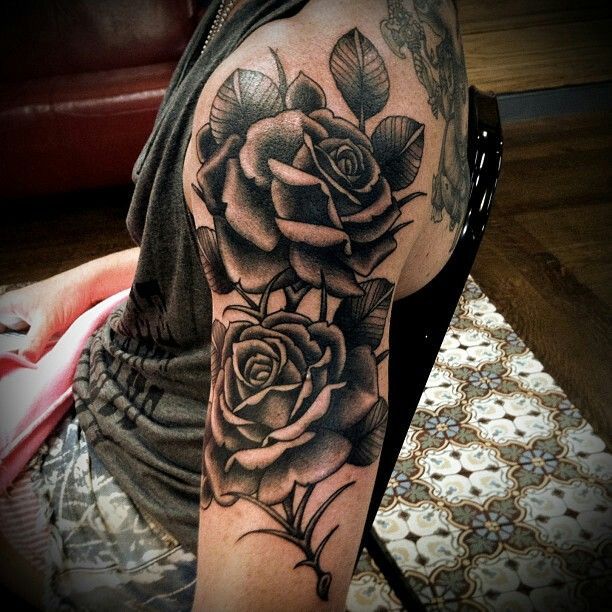 Rose Sleeve Tattoos Designs, Ideas and Meaning - Tattoos For You