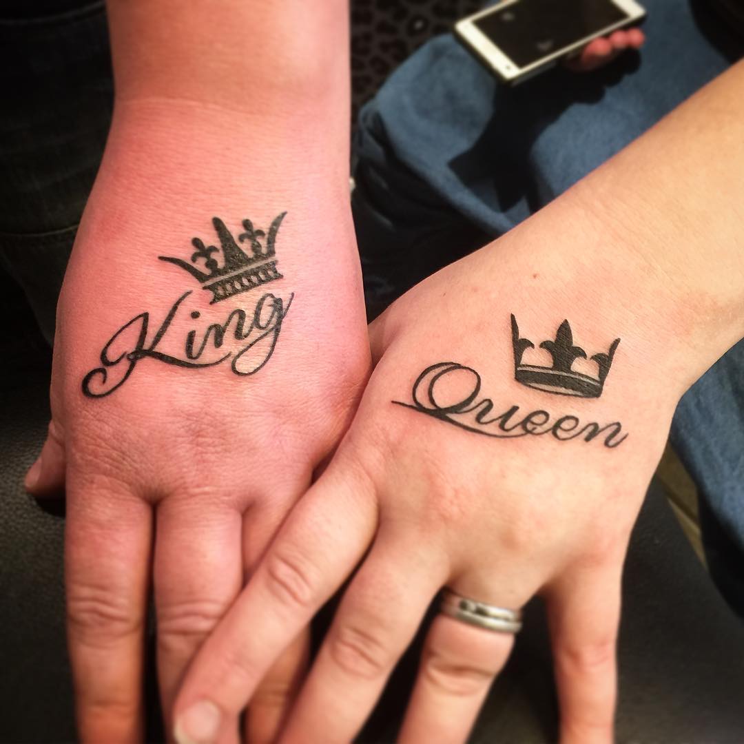 King And Queen Tattoos Designs Ideas And Meaning Tattoos For You